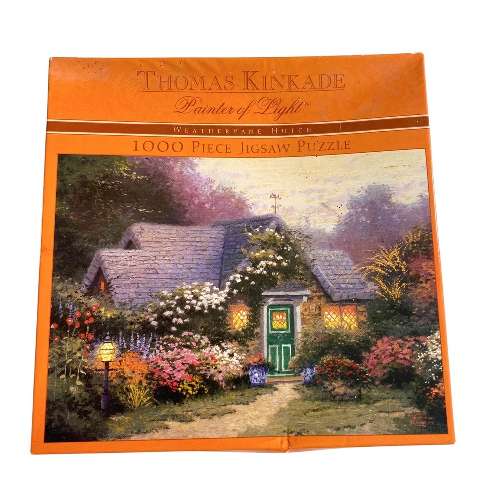 Ceaco Kinkade Weathervane Hutch 1000 Pcs Puzzle NEW DAMAGED BOX